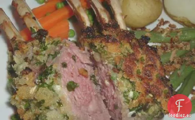 Costillero de Cordero Asado Con Persillade