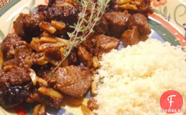 Tagine de Cordero