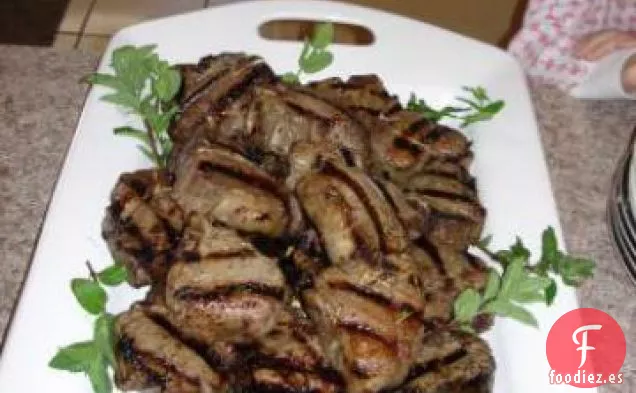 Cortadores de Chuletas de Cordero a la Parrilla