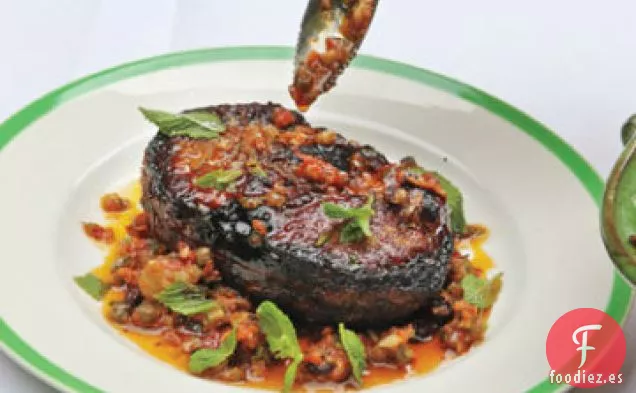 Chuletas de Cordero de Lomo Ancho Doble Remachadas