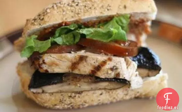 Sándwiches de Pollo Toscano a la Parrilla