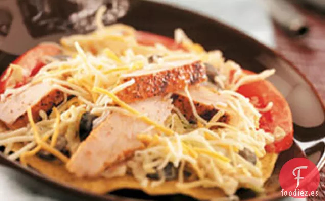Ensalada de Tostada de Pollo