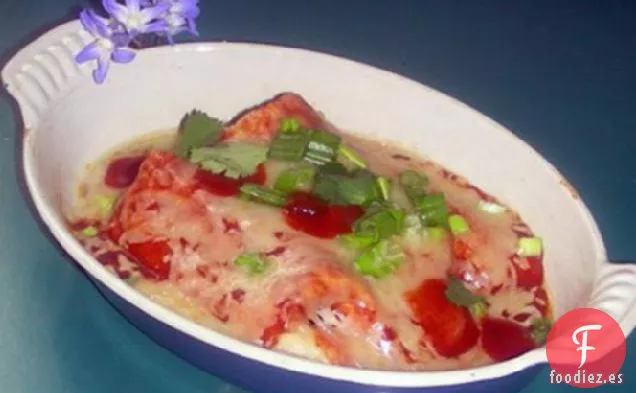 Enchiladas de Pollo Picantes