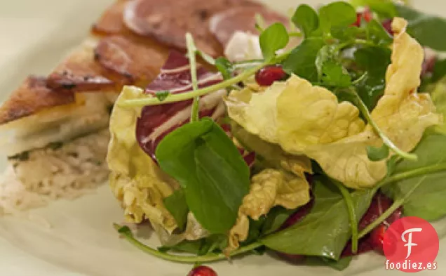 Ensalada Verde con Granada