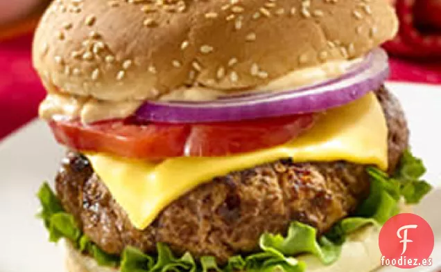 Hamburguesa con Queso Chipotle