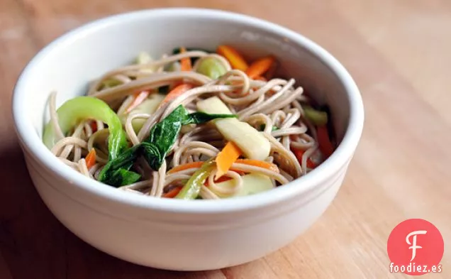 Ensalada De Fideos Soba Con Col China