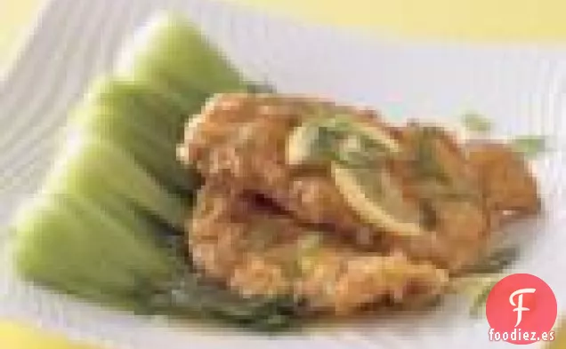 Pollo Al Limón Con Col China