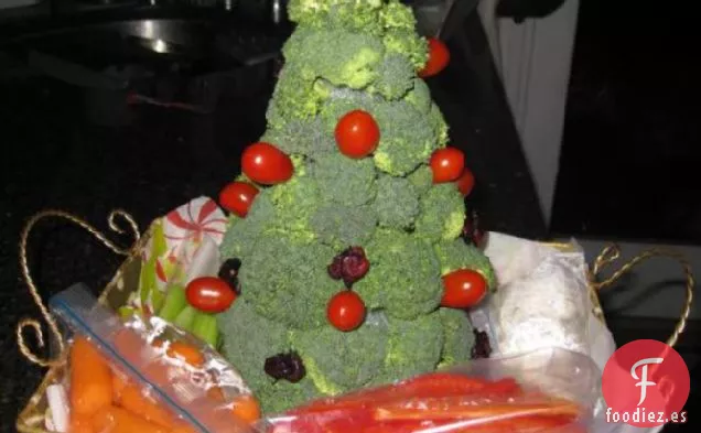 Centro de Mesa Comestible para Árbol de Navidad