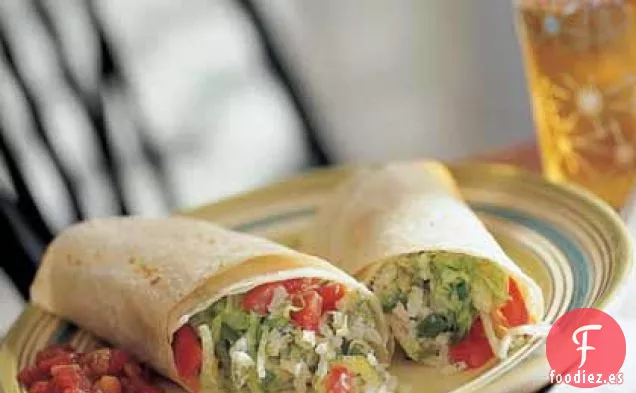 Burritos de Arroz con Queso de Chile