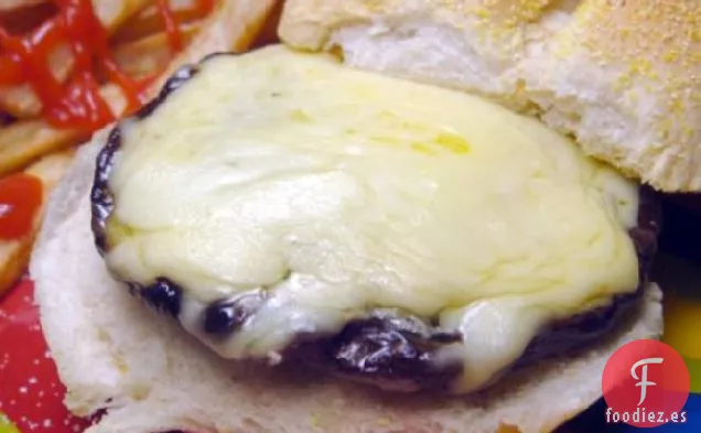 Hamburguesas de Ajo y Champiñones