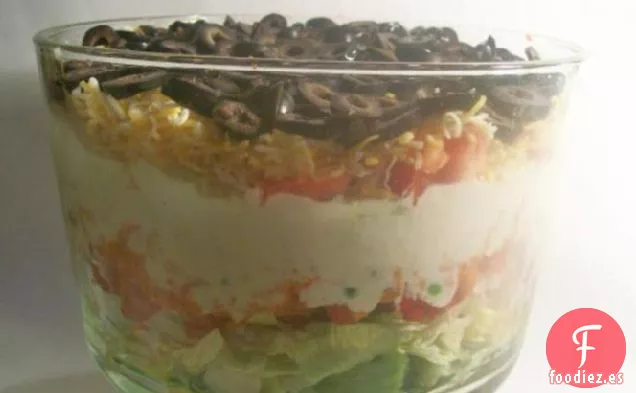 Ensalada de Chef en Capas