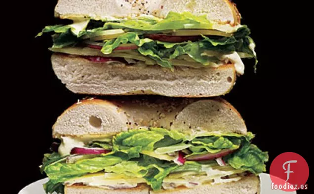 Bagels de Ensalada César
