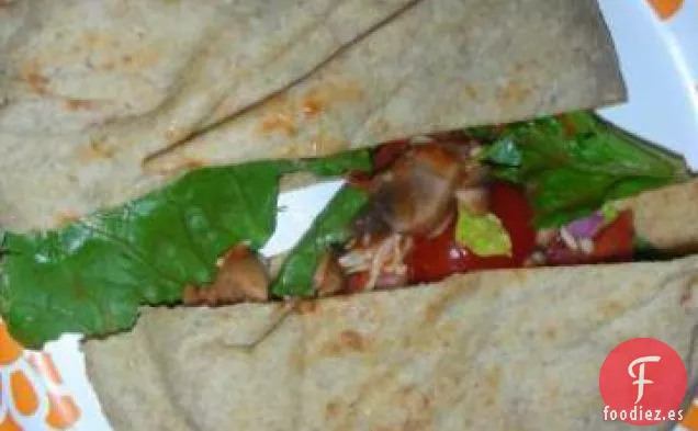 Bolsillos de Pita para Ensalada de Pizza