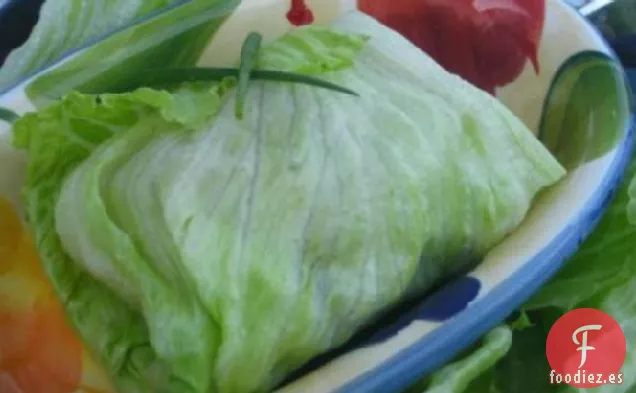 Envolturas de Lechuga de Pollo Picantes