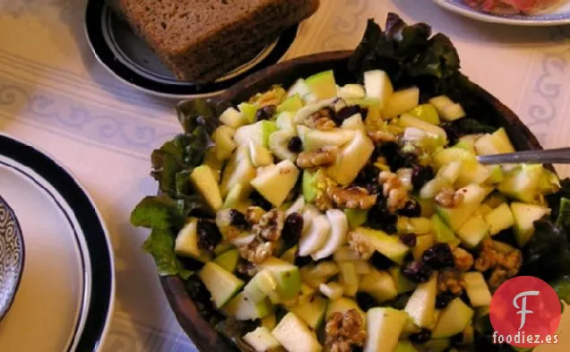 Ensalada de Manzana y Jengibre