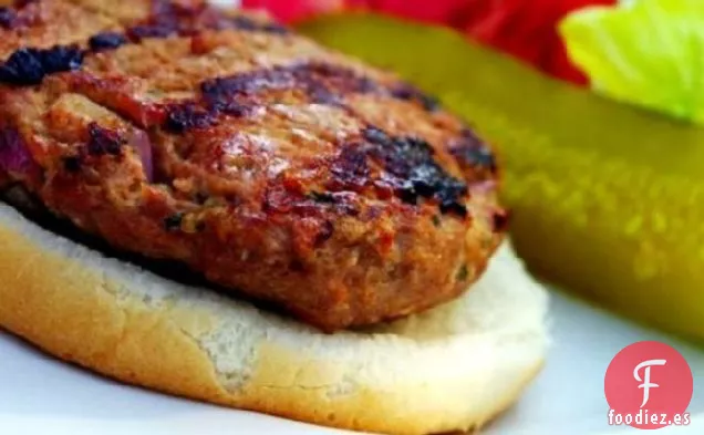 Hamburguesas Ranch De Aguacate Con Queso Cheddar Ahumado