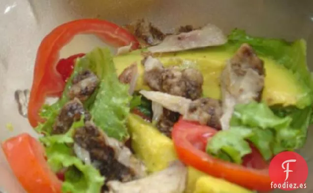 Prueba la Ensalada de Pollo Jerk de las Islas