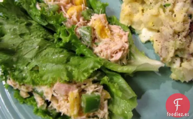 Envolturas de Pollo de Macadamia Tropical