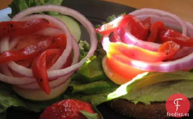 Deliciosos Sándwiches de Ajo y Aguacate