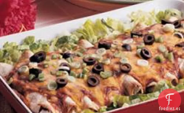 Enchiladas de Pollo