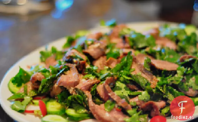 Ensalada de Ternera Tailandesa a la Parrilla