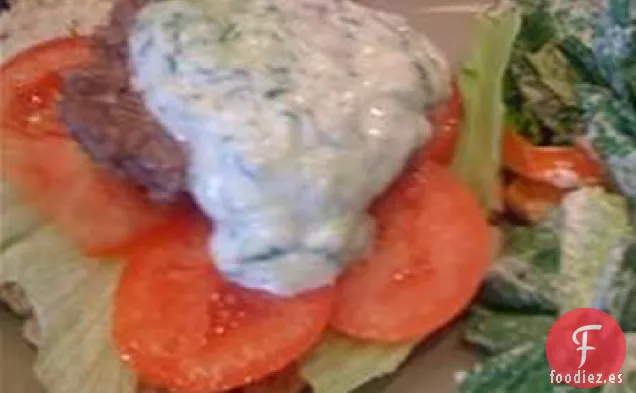 Hamburguesas Gyro a la Parrilla