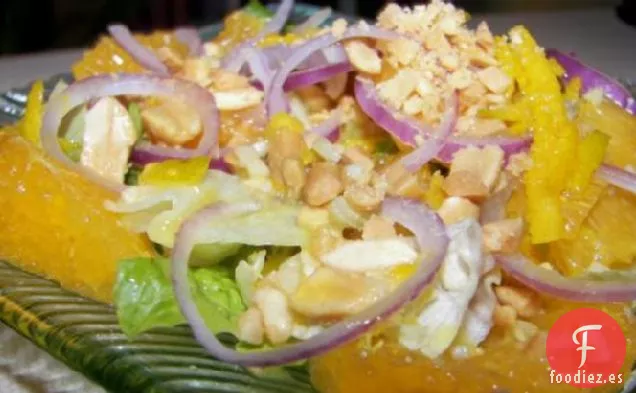 Ensalada de Naranja y Maní