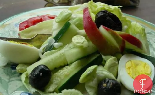 Ensalada Con Huevo Duro
