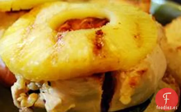 Sliders de Piña y Pollo a la Parrilla