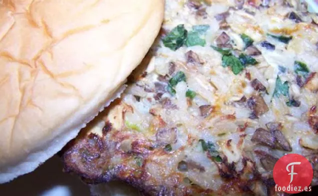 Hamburguesas de Grano y queso de Columbia Bar & Grill