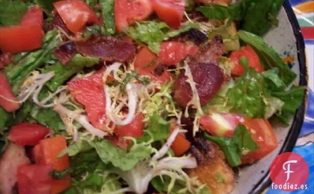 Ensalada De Manzana Y Pera Con Aderezo De Semillas De Amapola Y Limón