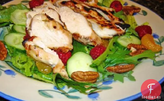 Ensalada de Pollo a la Frambuesa a la Parrilla