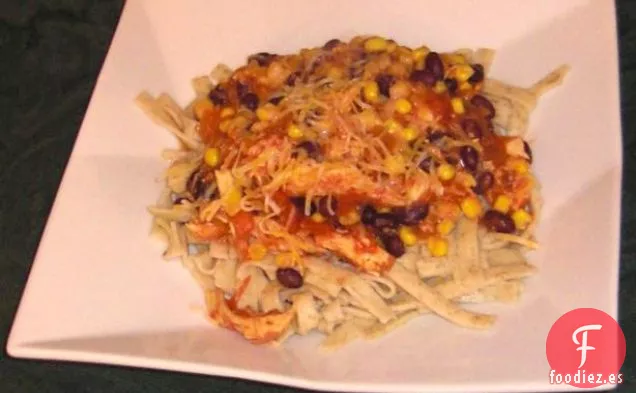 Salsa de Pollo en la olla de Barro