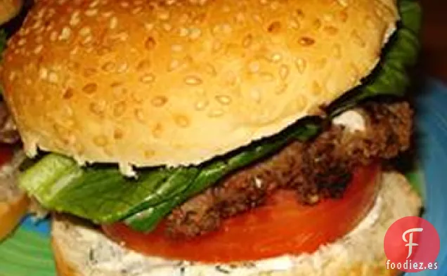 Hamburguesa Feta de Verano con Queso Gourmet para Untar