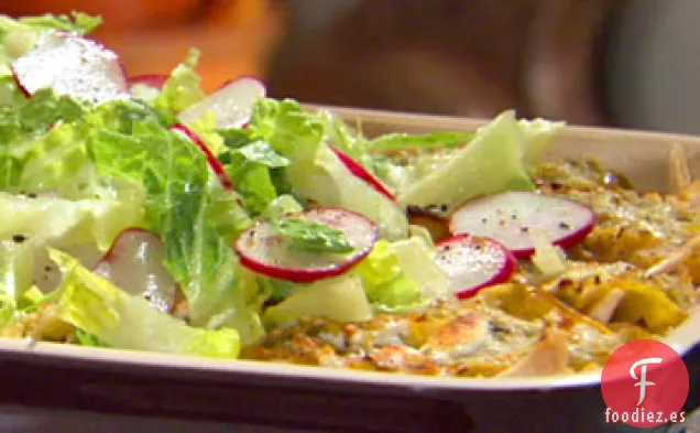 Enchiladas de Pollo Salsa Verde