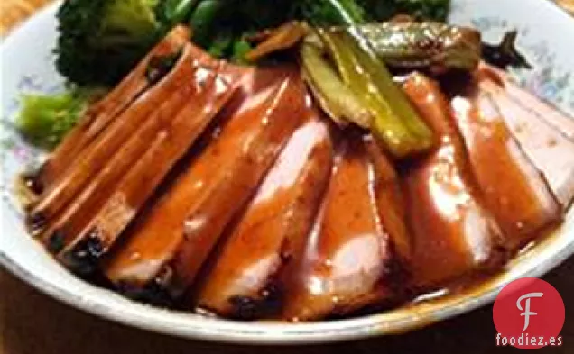 Chuletas de Cerdo Hoisin con Miel