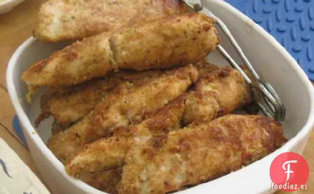 Pechuga de Pollo de Dijon Tierna y Jugosa Empanada de Kittencal