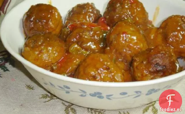 Albóndigas de Olla de Barro Fácil de Robins