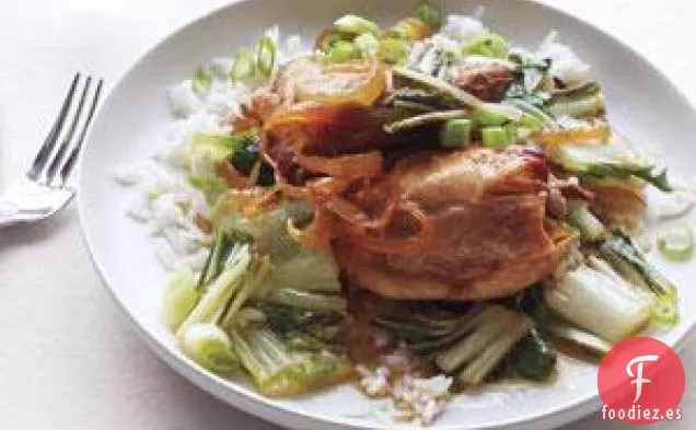 Receta de Pollo Cocido a fuego lento con Soya