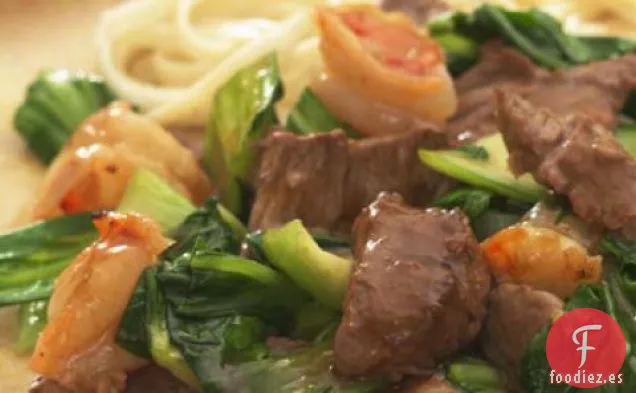 Receta De Carne Picada De Res Con Camarones Y Col China