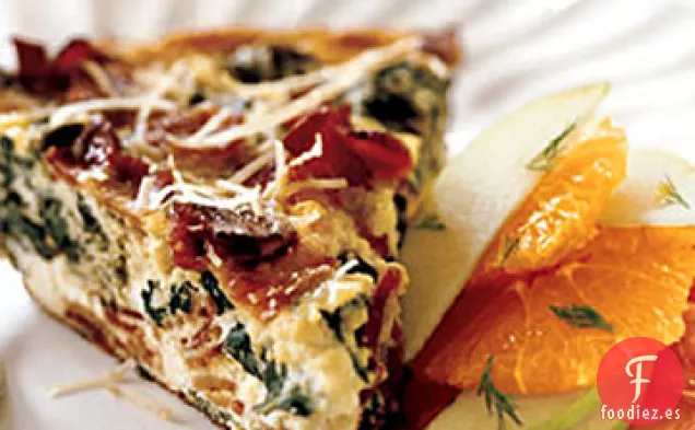 Frittata con Tocino, Ricotta fresca y Verduras