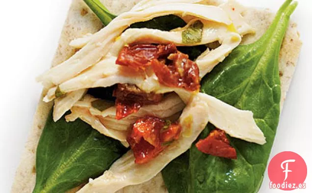 Ensalada de Pollo con Limón y Albahaca