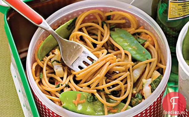 Fideos Dulces De Chile Y Lima Con Verduras