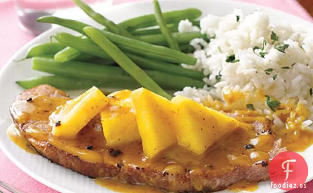 Filete de Jamón con Piña