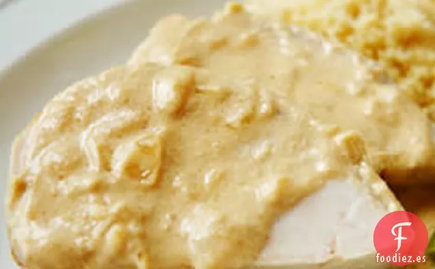Solomillo de Cerdo con salsa Dijon Marsala