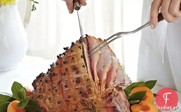 Jamón Glaseado con Azúcar Moreno y Bourbon