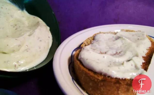 Mayonesa de tofu sin colesterol saludable para el corazón y que estimula el cerebro