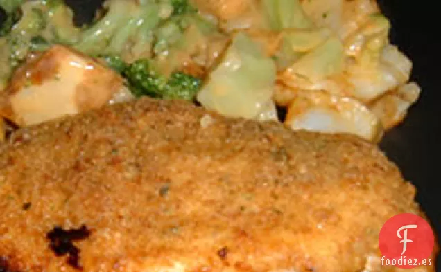 Pollo a la Mostaza Marrón Picante