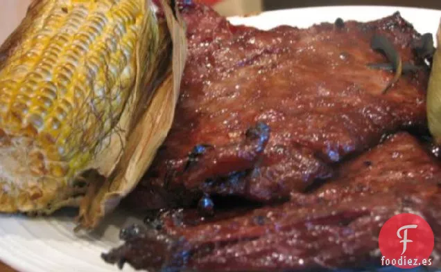 Bistec de Falda de Bourbon a la Parrilla
